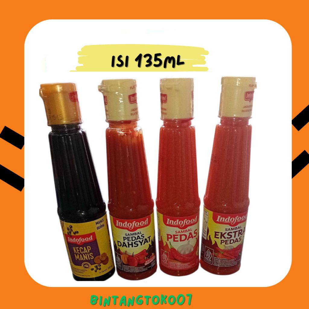 

Bintangtoko07 Saos Sambal Pedas 135ml