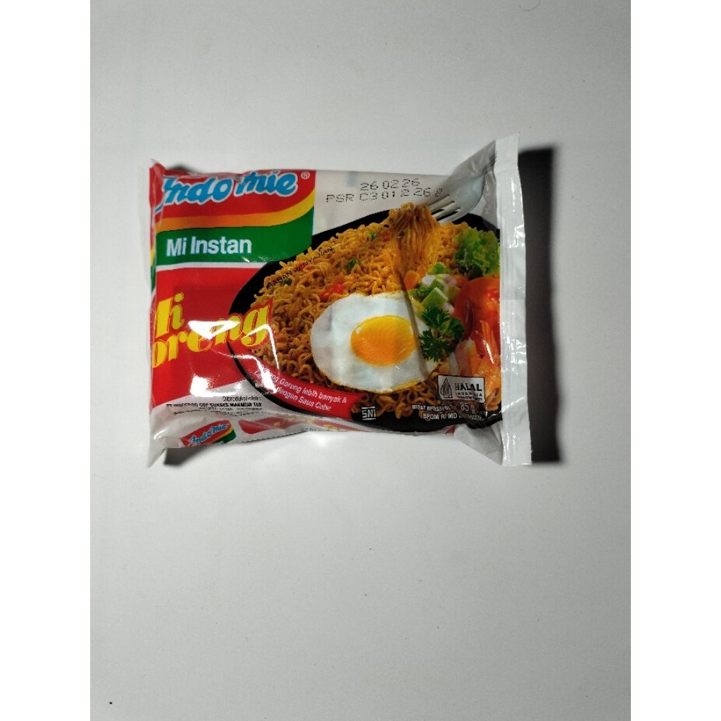 

Indomie mi instan mie goreng / rendang / soto mie / ayam bawang / ayam geprek / kari ayam / mie Aceh / mie seblak INDOFOOD
