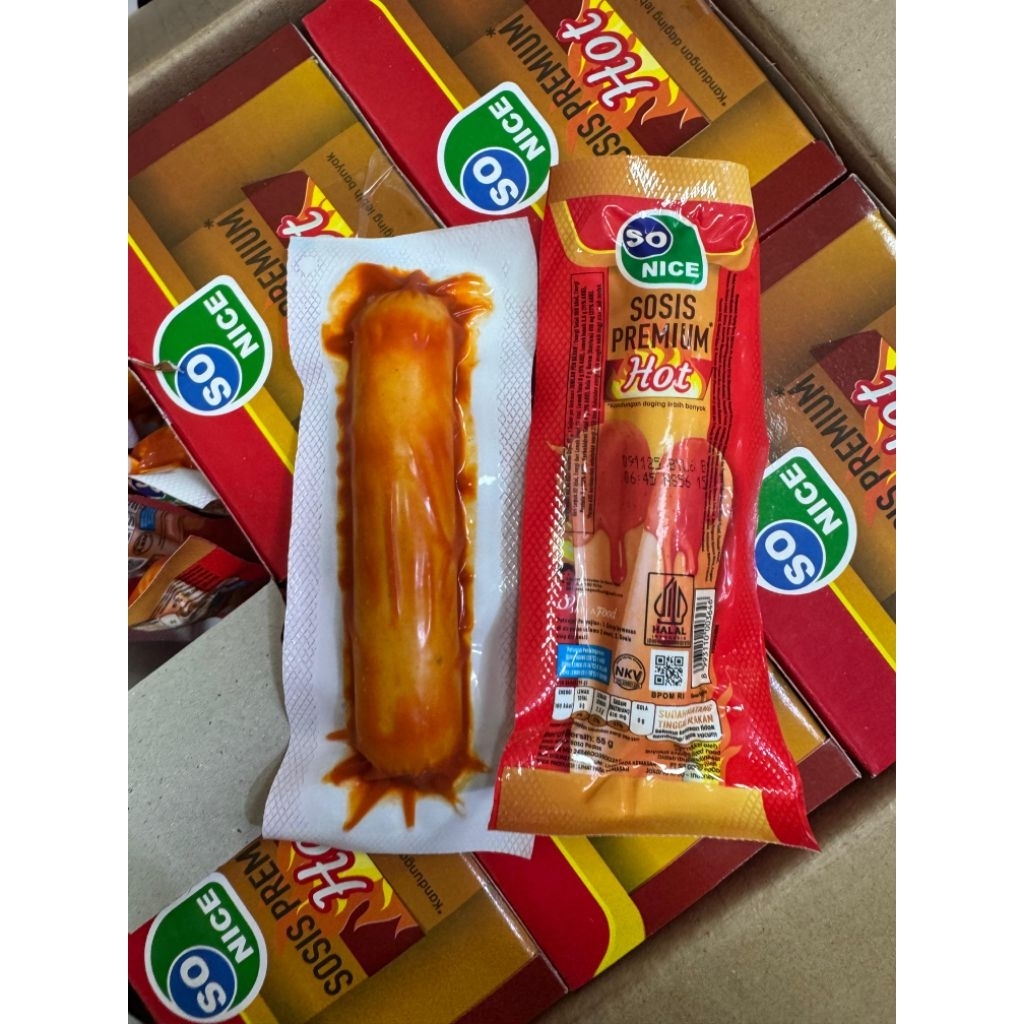 

sonice single pedas 1 kotak isi 10pc