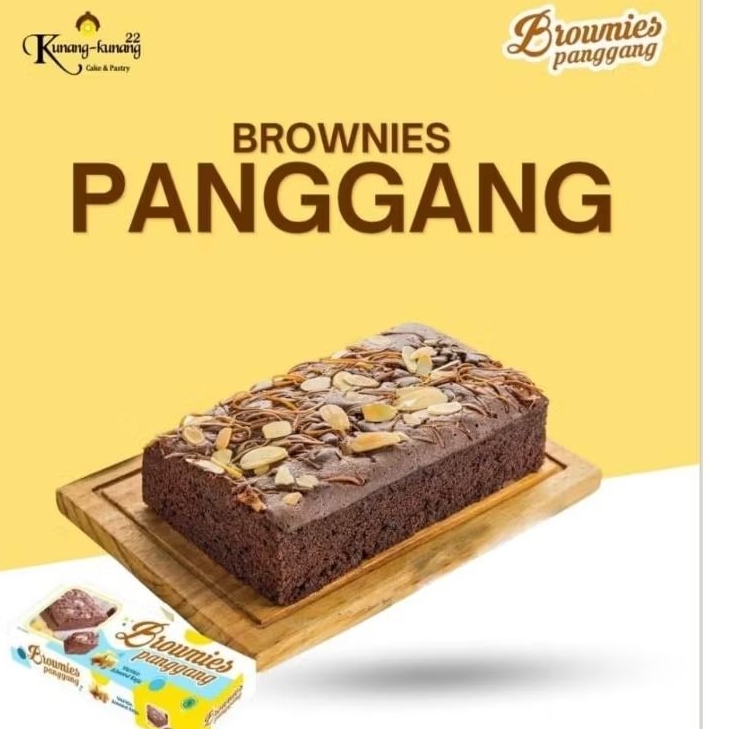 

kunang - kunang brownies panggang