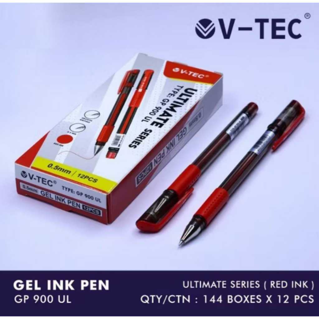 

Pulpen V-TEC Ultimate Series GP 900 UL – Pena Tulis Halus, Desain Elegan, Barang Import Harga Grosir Bisa COD