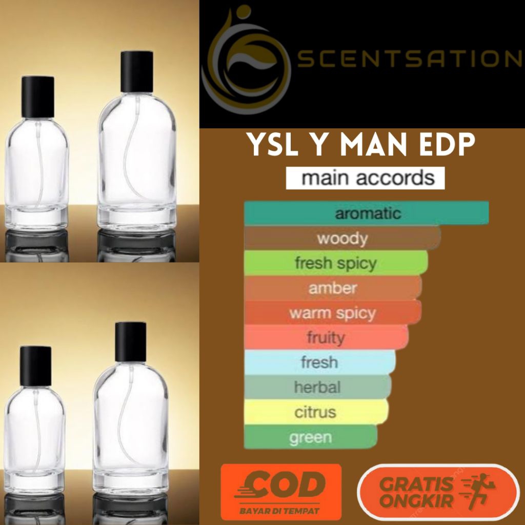 SCENTSATION - Parfume spray inspired by Y man edp parfum bibit essence spray grade A perfume non alk