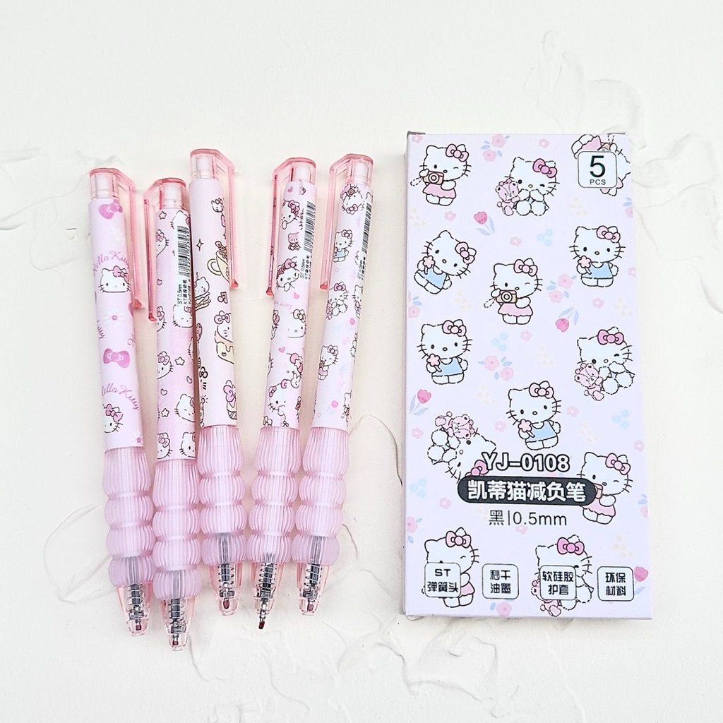 

Pena Mekanik Cetek Hello Kitty 0.5mm isi 5pcs