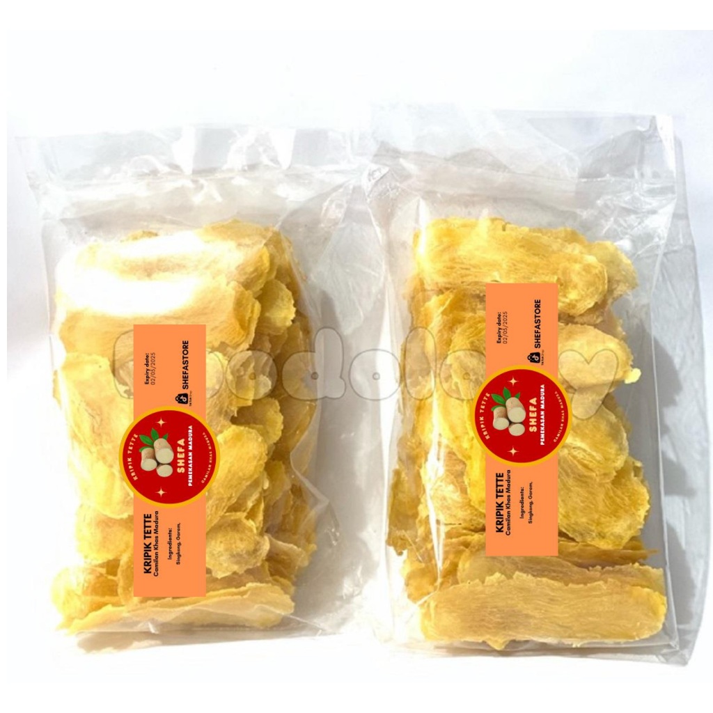 

Kripik tette khas madura isi 200 keping