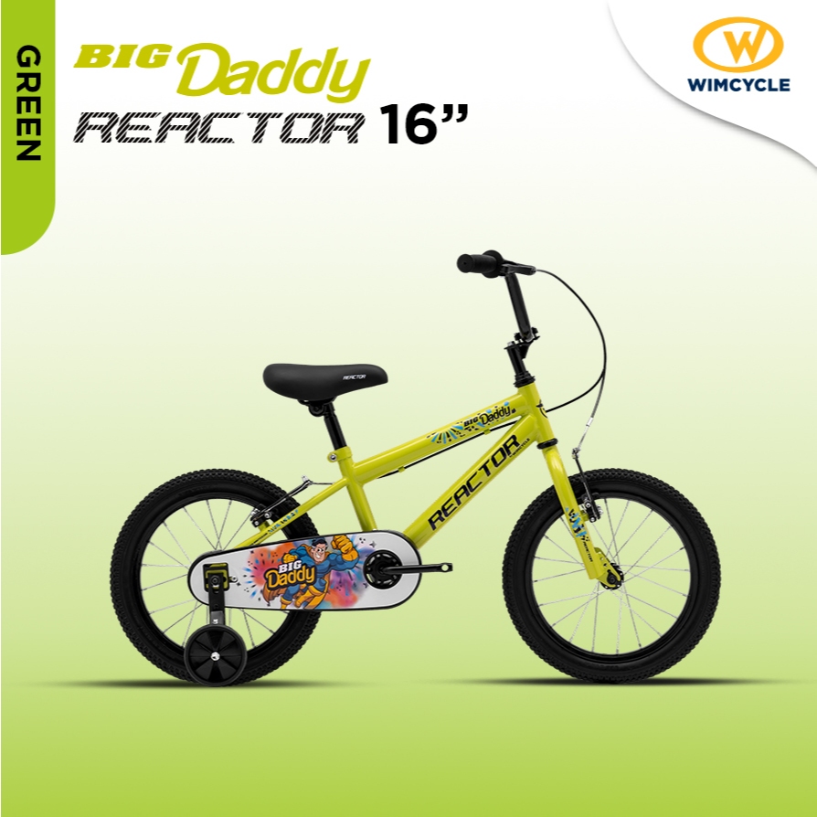 Sepeda BMX Wimcycle Reactor Big Daddy 16 Inch Kids Bike Anak