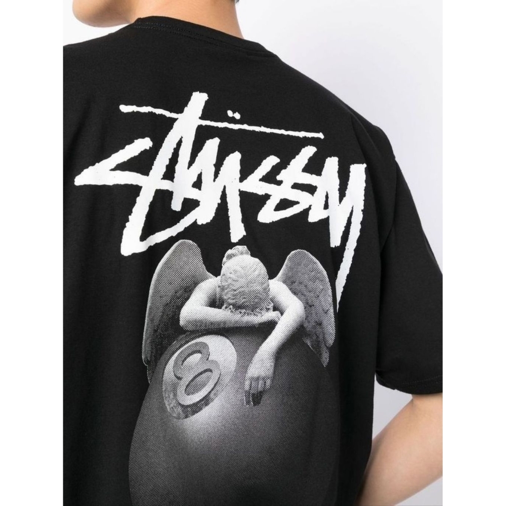T'shirt unisex brand stussy angels full tag label cotton combed 16s