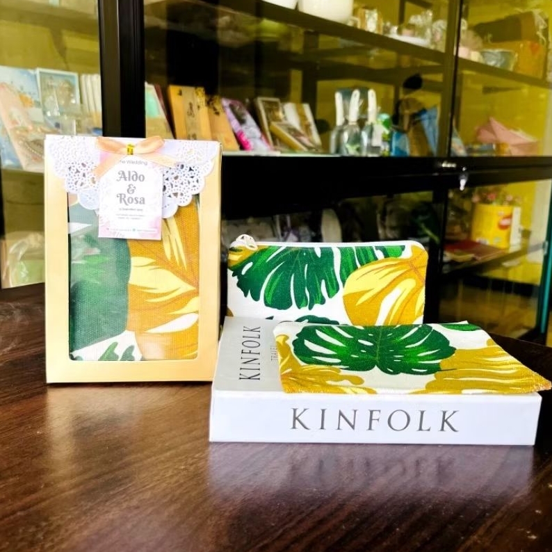 SOUVENIR POUCH KANVAS MURAH Suvenir Pouch Dompet Souvenir Pernikahan SOUVENIR POUCH KANVAS / SOUVENI