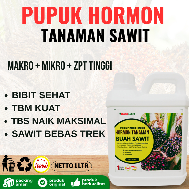 Pupuk untuk pembibitan sawit/Pupuk untuk  buah sawi/Booster buah sawit/Pupuk anti trek tanaman sawit