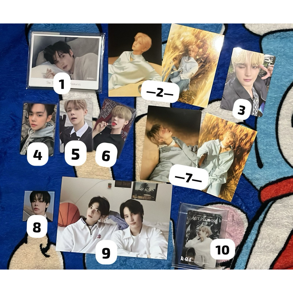 PHOTOCARD TXT OFFICIAL YEONJUN SOOBIN