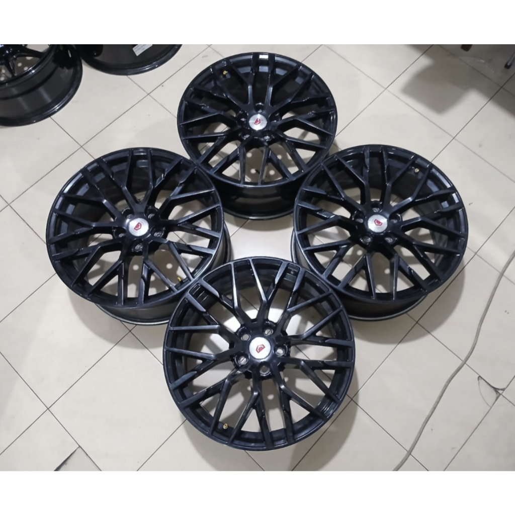 Velg Mobil Vossen Ring 19 Baut 5X114 Pelek Racing Zenix Mazda Cx5 Alphard DLL