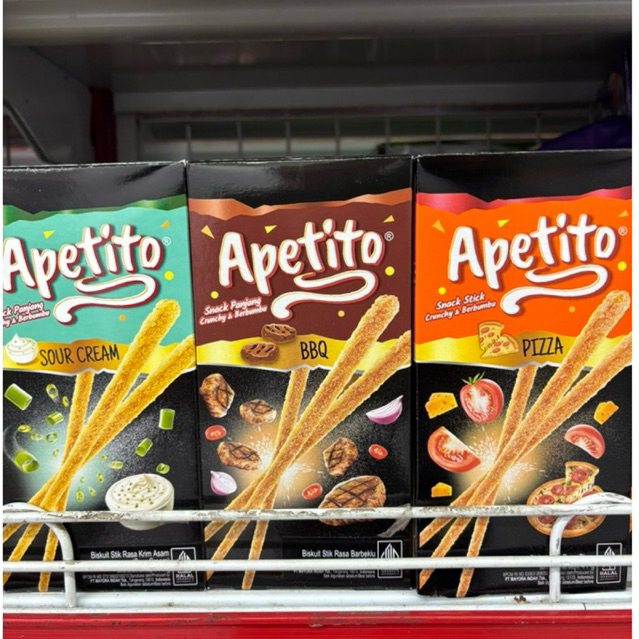 

Apetito Snack Panjang Chruncy dan Berbumbu 41gr Box