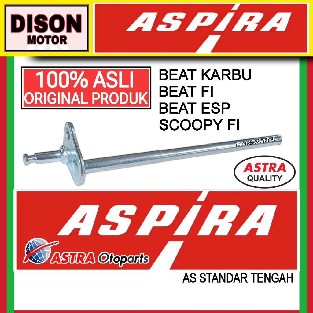 As standar tengah Aspira beat karbu beat fi beat esp scoopy fi original as standar 2 beat