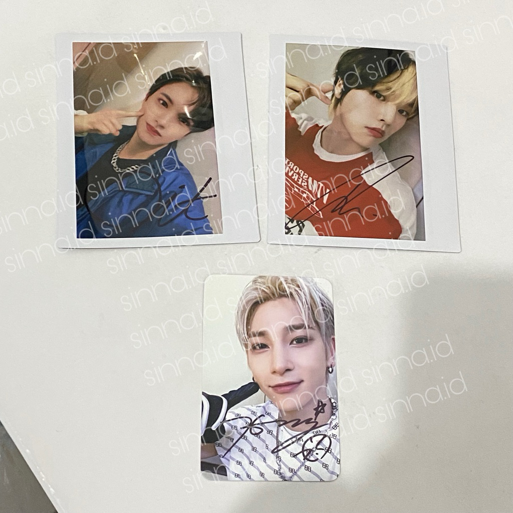 BAE173 hangyul bit dohyon signed polaroid pola cheki signed photocard pc