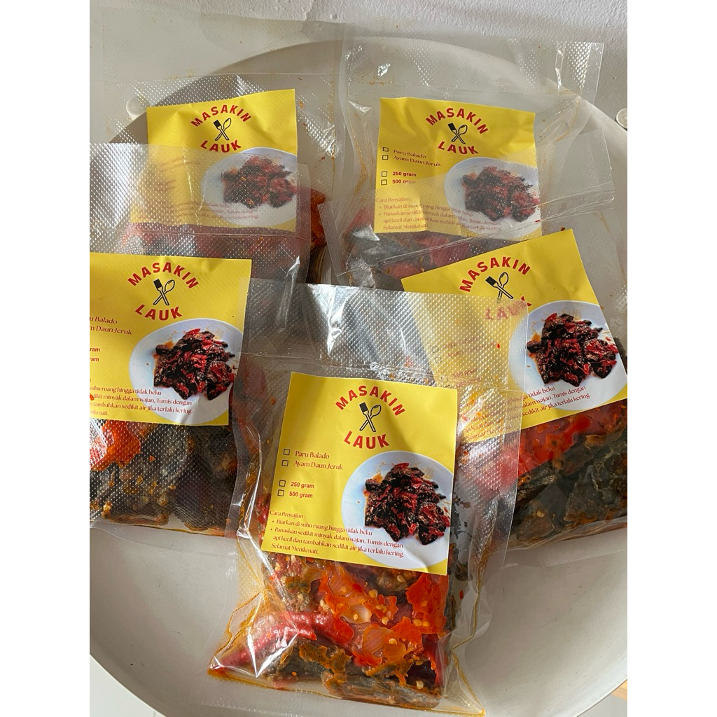 

Frozen Paru Balado 250gram dijamin nagihhhh!!