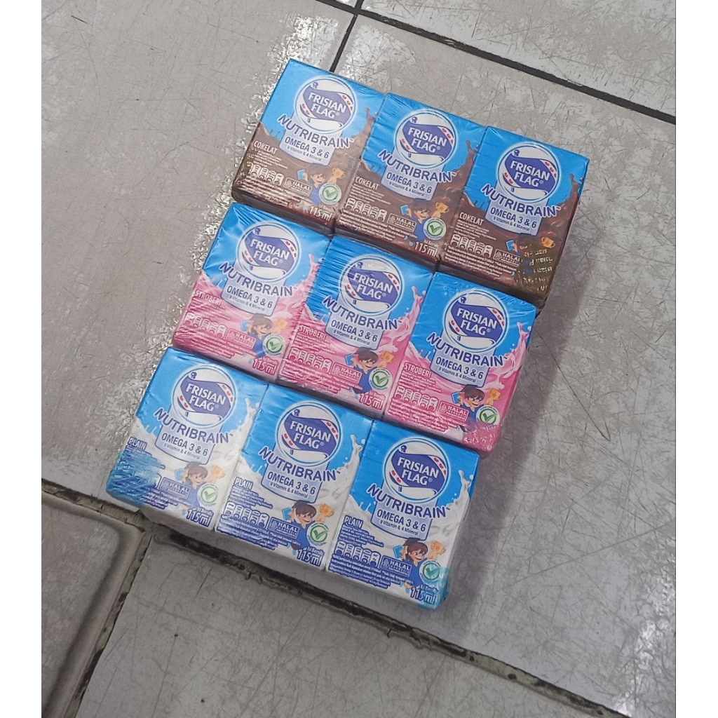 

frisian flag 110ml 115ml omega milky 1 paket isi 6