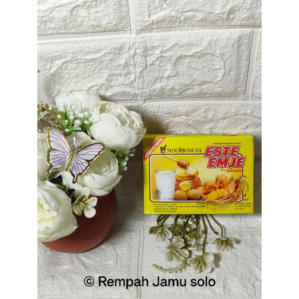 

ESTE EMJE SIDO MUNCUL PLUS GINGSENG 1 Box Isi 5 Sachet