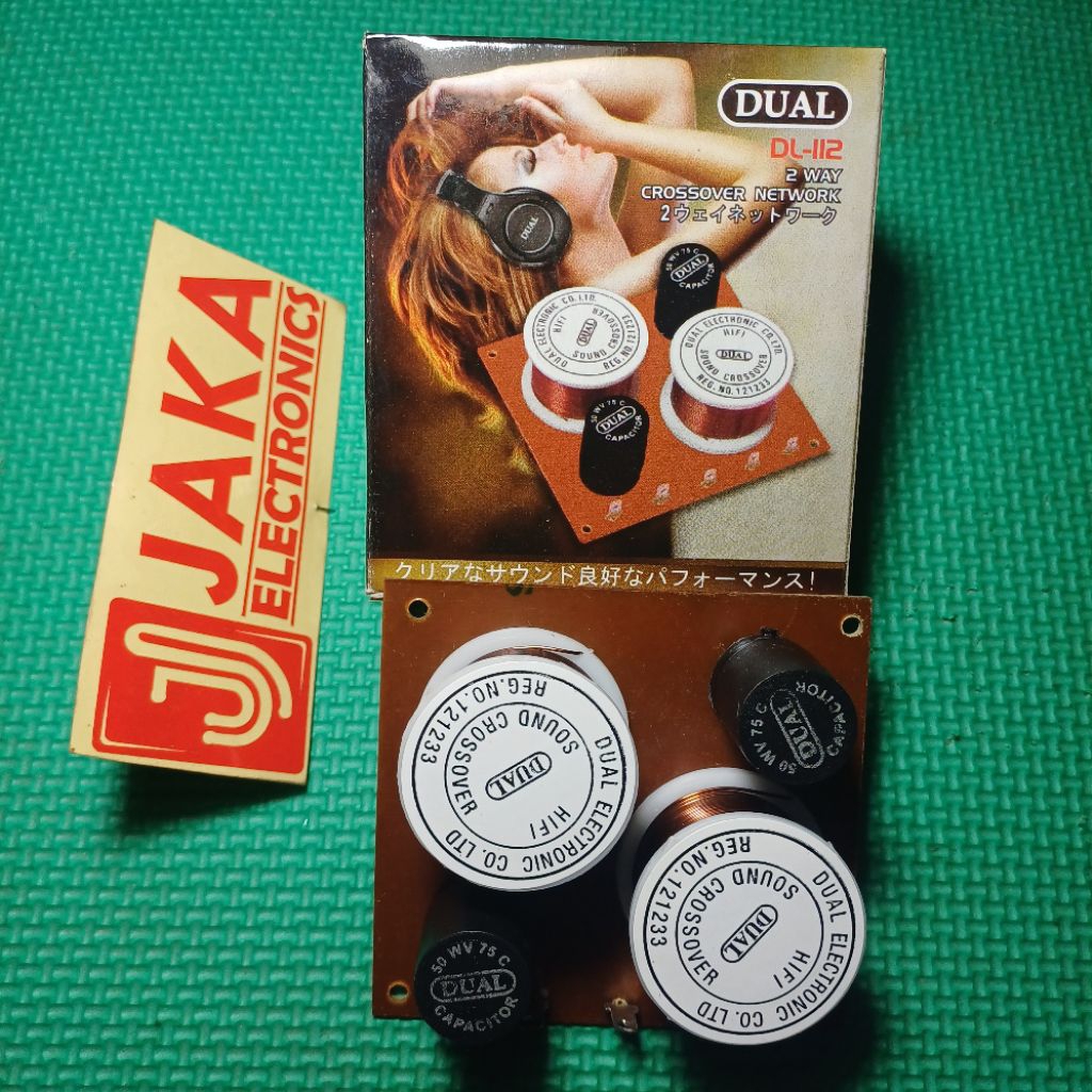 Kit Crossover 2 Way Aktif DL-112