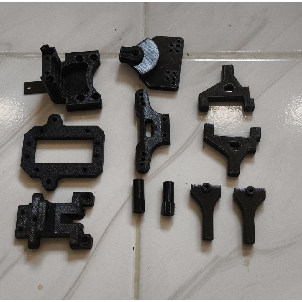 Set hsp FF rwd conversion kit rc drift 1:10 1/10 mod rubah converter steering hsp flying fish drift 