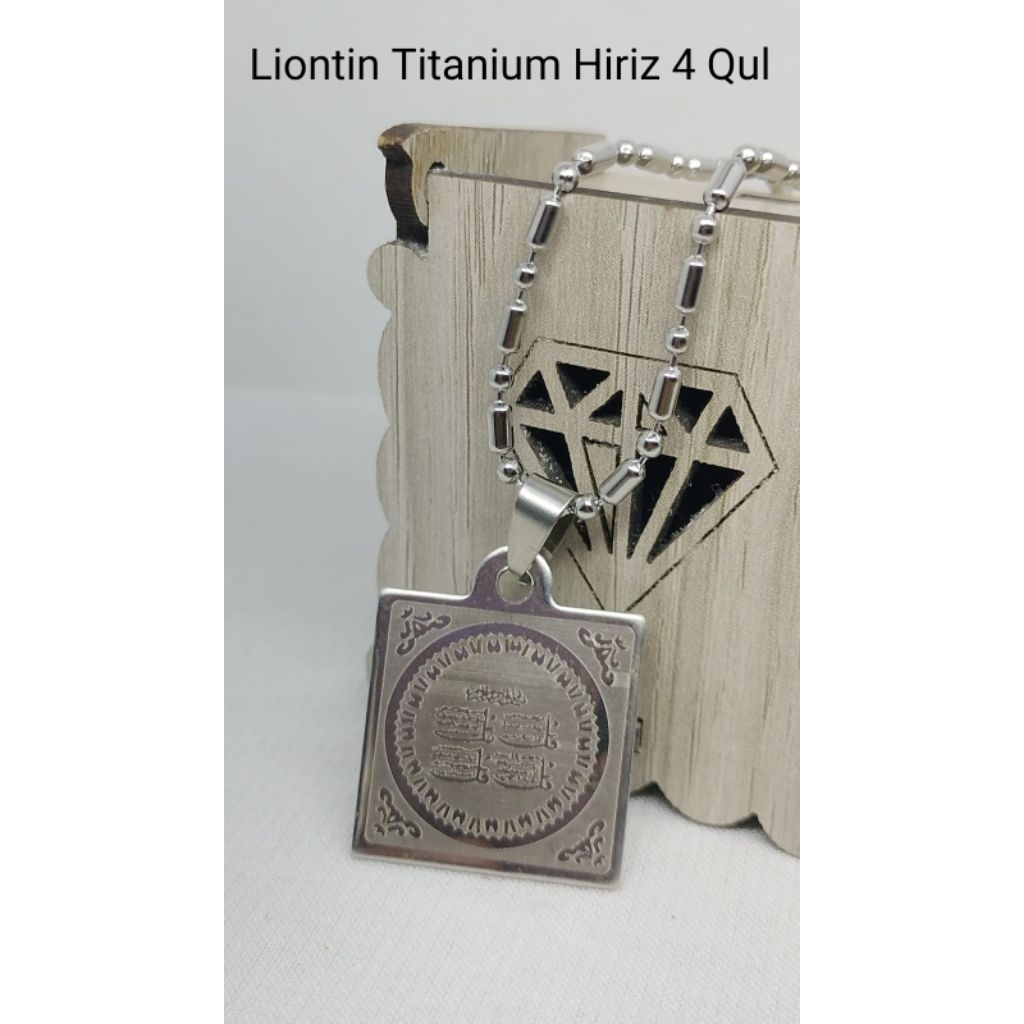 Liontin Titanium Hiriz 4 Qul