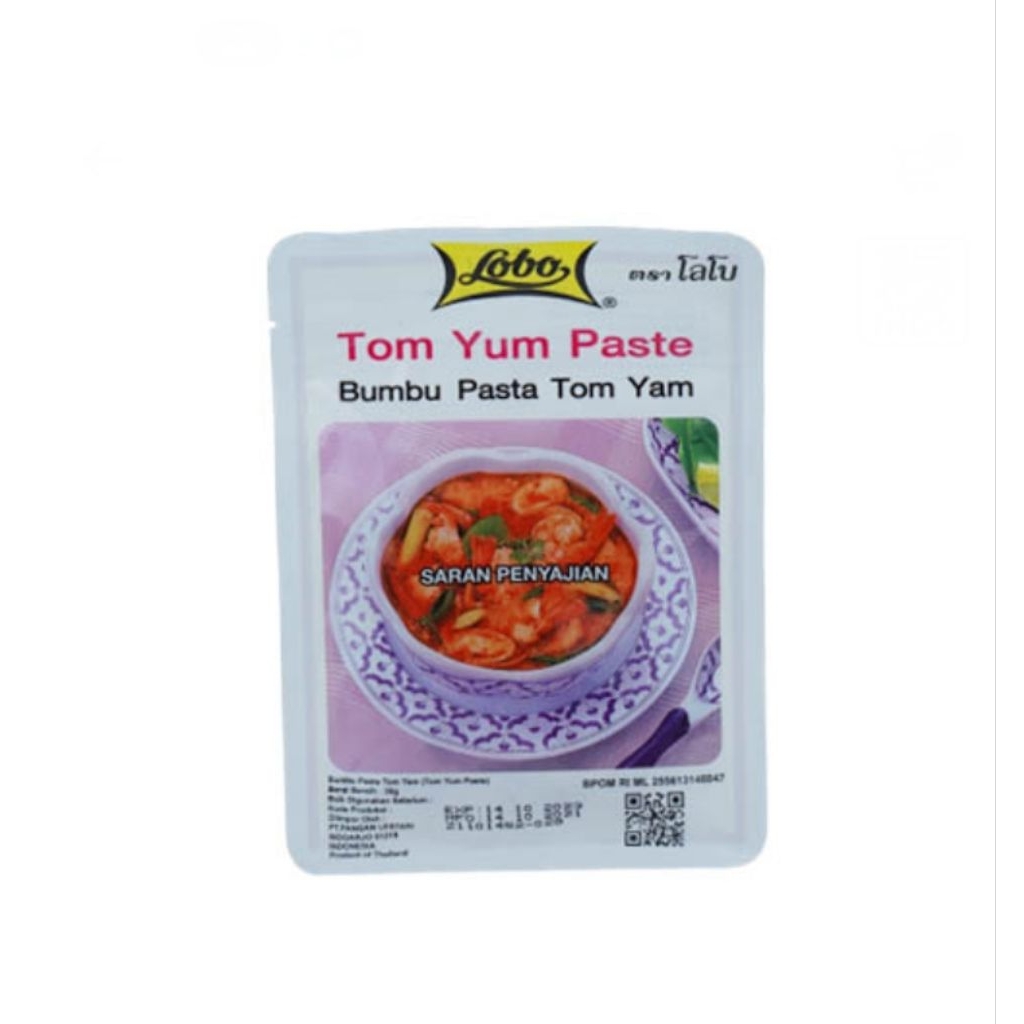 

Lobo tom yum paste 30 gram