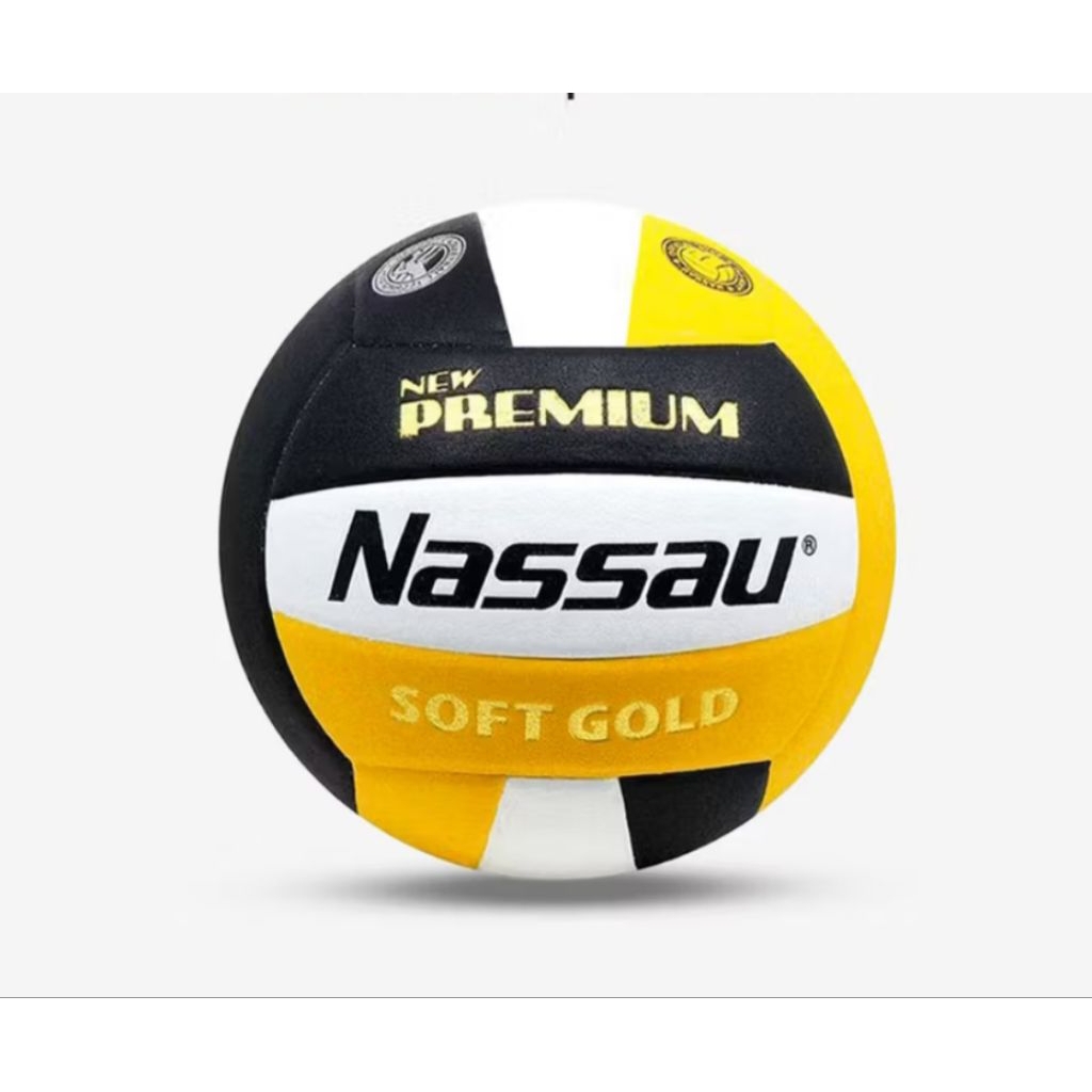 Nassau new premium bola volly original standart turnamen free pompa ball outdoor & indoor 100% real 
