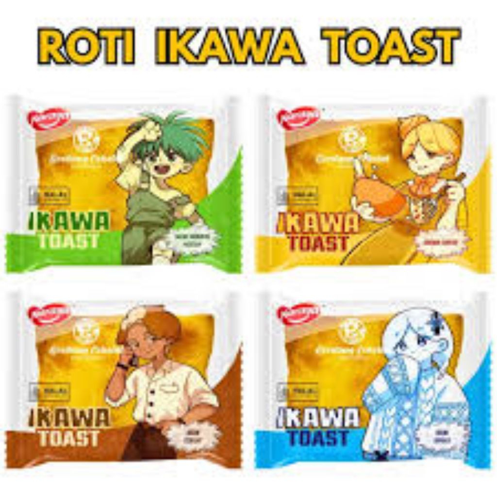 Naraya Ikawa Toast Snack Roti Basah All Variant 1 Pcs