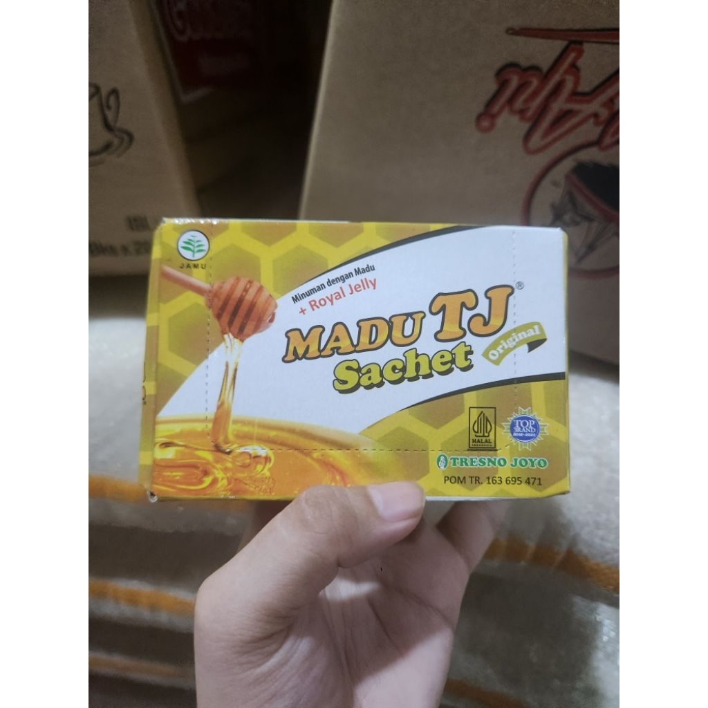 

Madu TJ Original Sachet 1 Pak / Box (12 pcs x 20 ml)