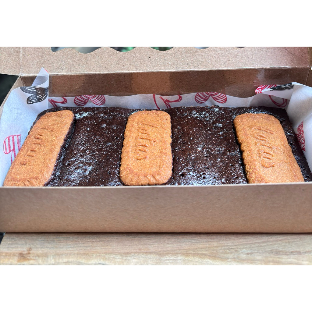 

Brownies Fudge Biscoff Lotus