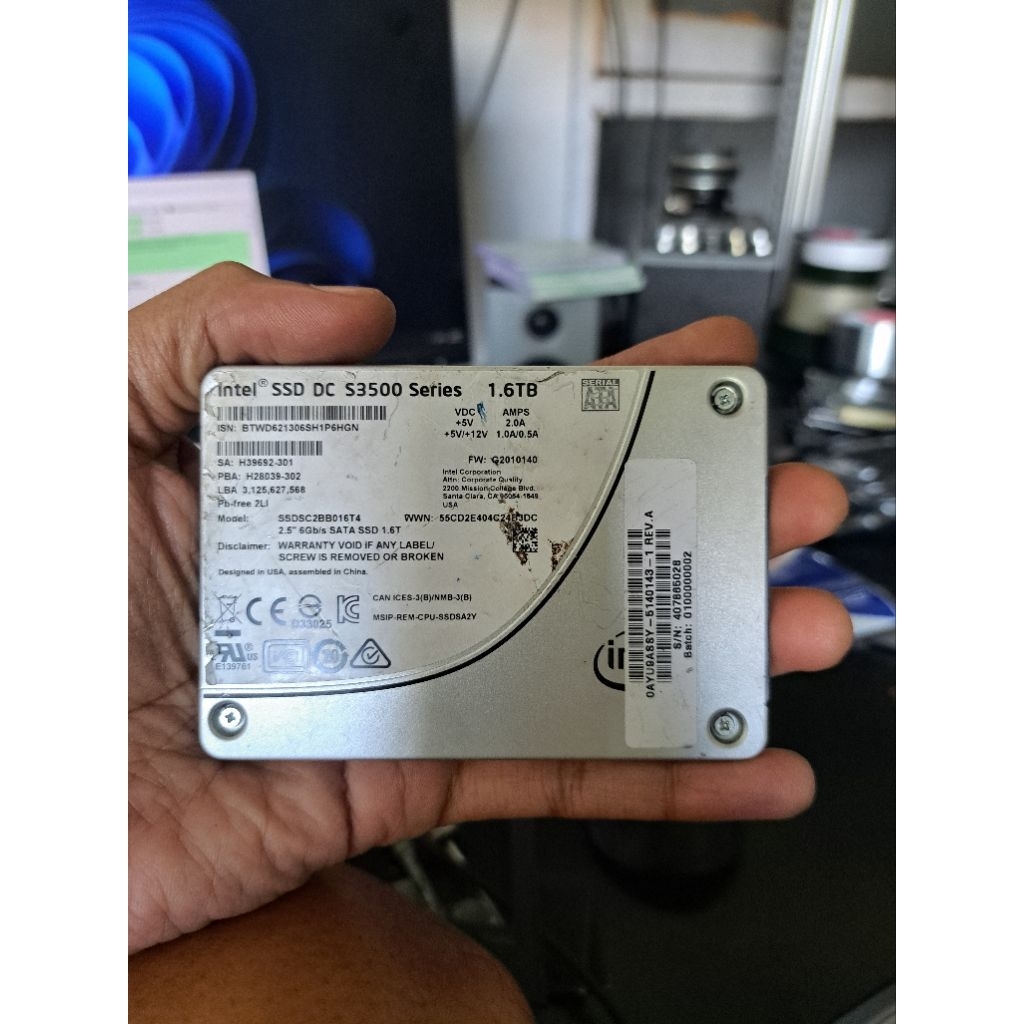 Intel SSD DC S3500 Series 1.6TB