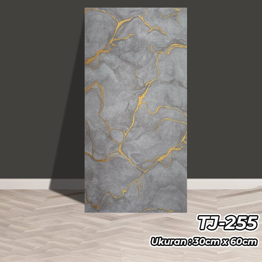 Wallpaper Dinding Keramik Dinding Stiker Keramik Ukuran 60 x 30 cm / Wallpaper Marmer