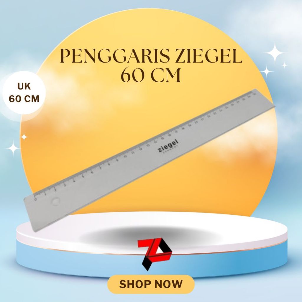 

Penggaris Ziegel 60cm / Penggaris panjang