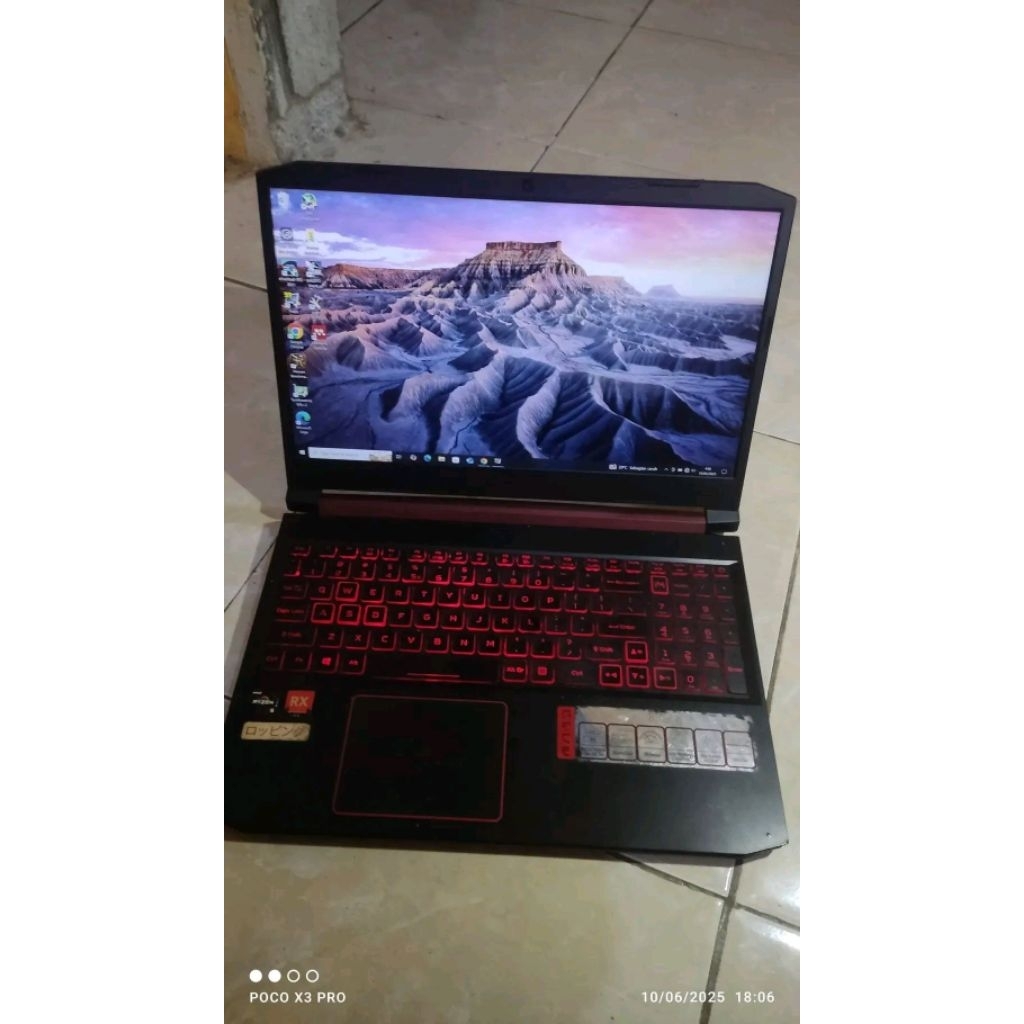 Acer nitro 5 ryzen 5 3550h rx 560x laptop gaming
