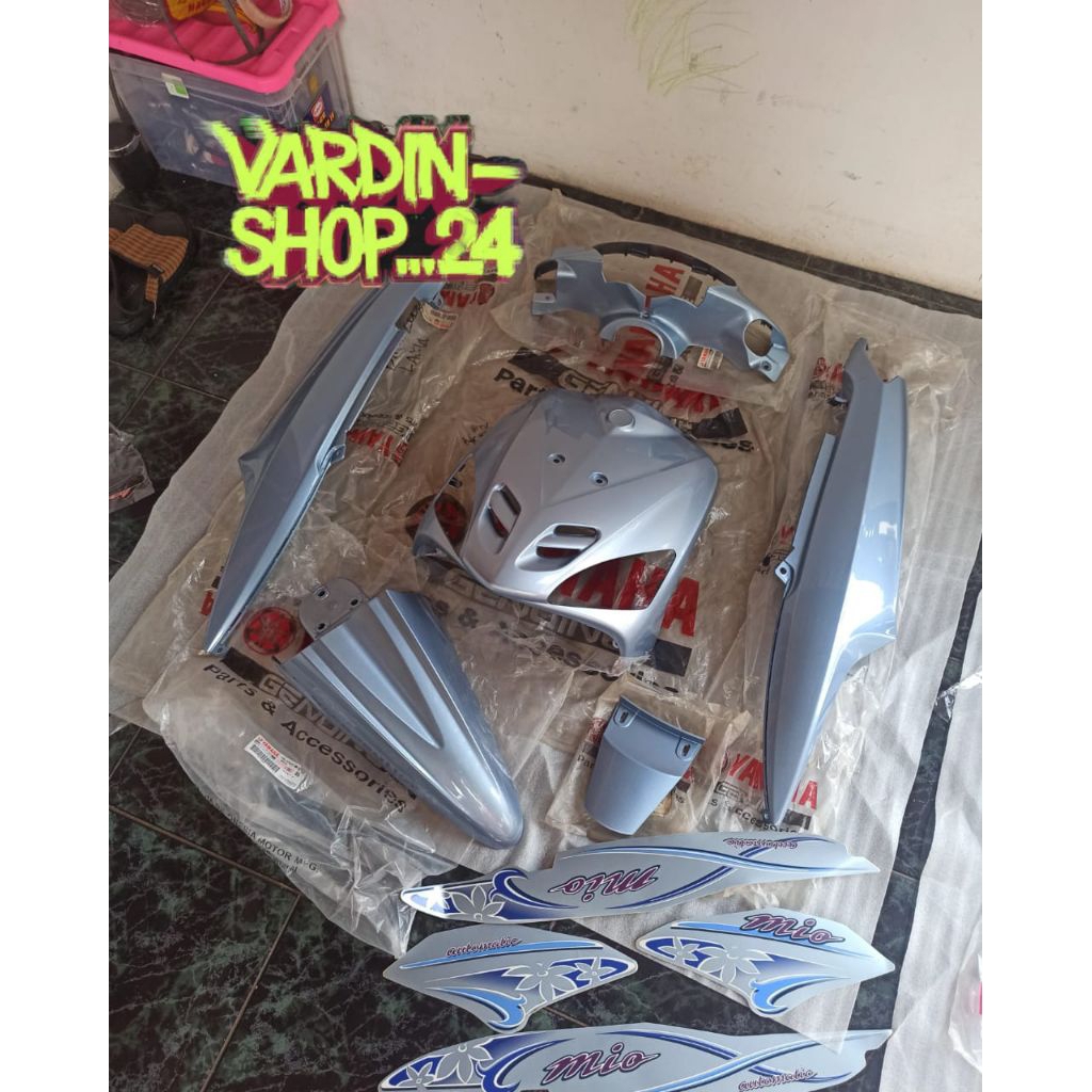 Body Mio Sporty Biru Muda Body Mio biru telor asin Original Yamaha 5TL NOS