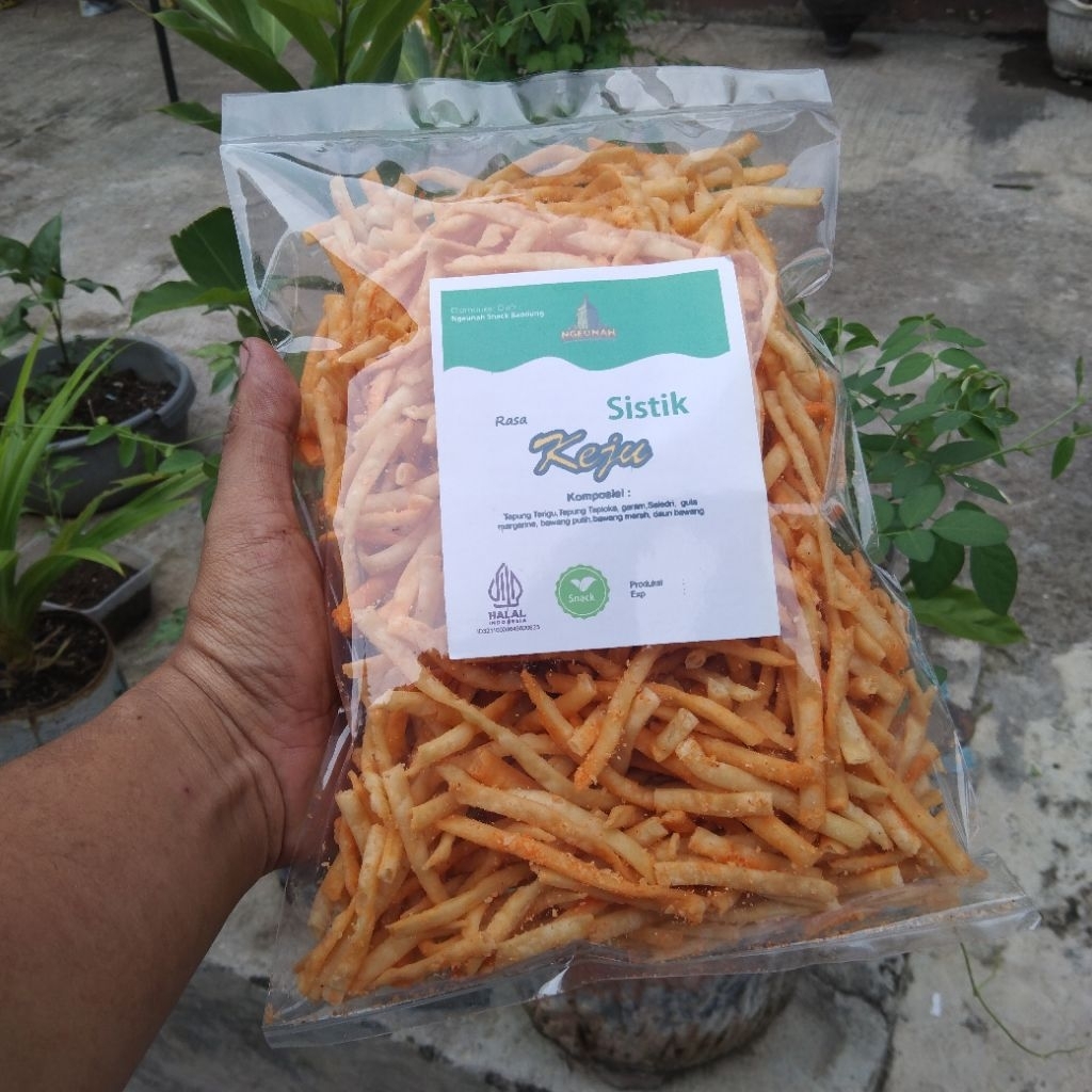 

Sistik bawang 1Kg – ( Rasa Keju ) Renyah Gurih Murah Enak