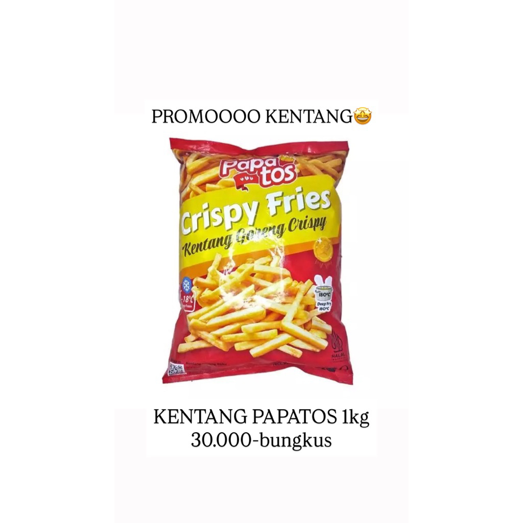 

KENTANG SHOESTRING PAPATOS 1kg