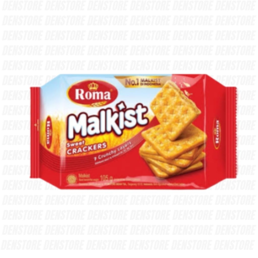 

Roma Malkist Sweet Crackers 105G / Biscuit Malkist Crackers
