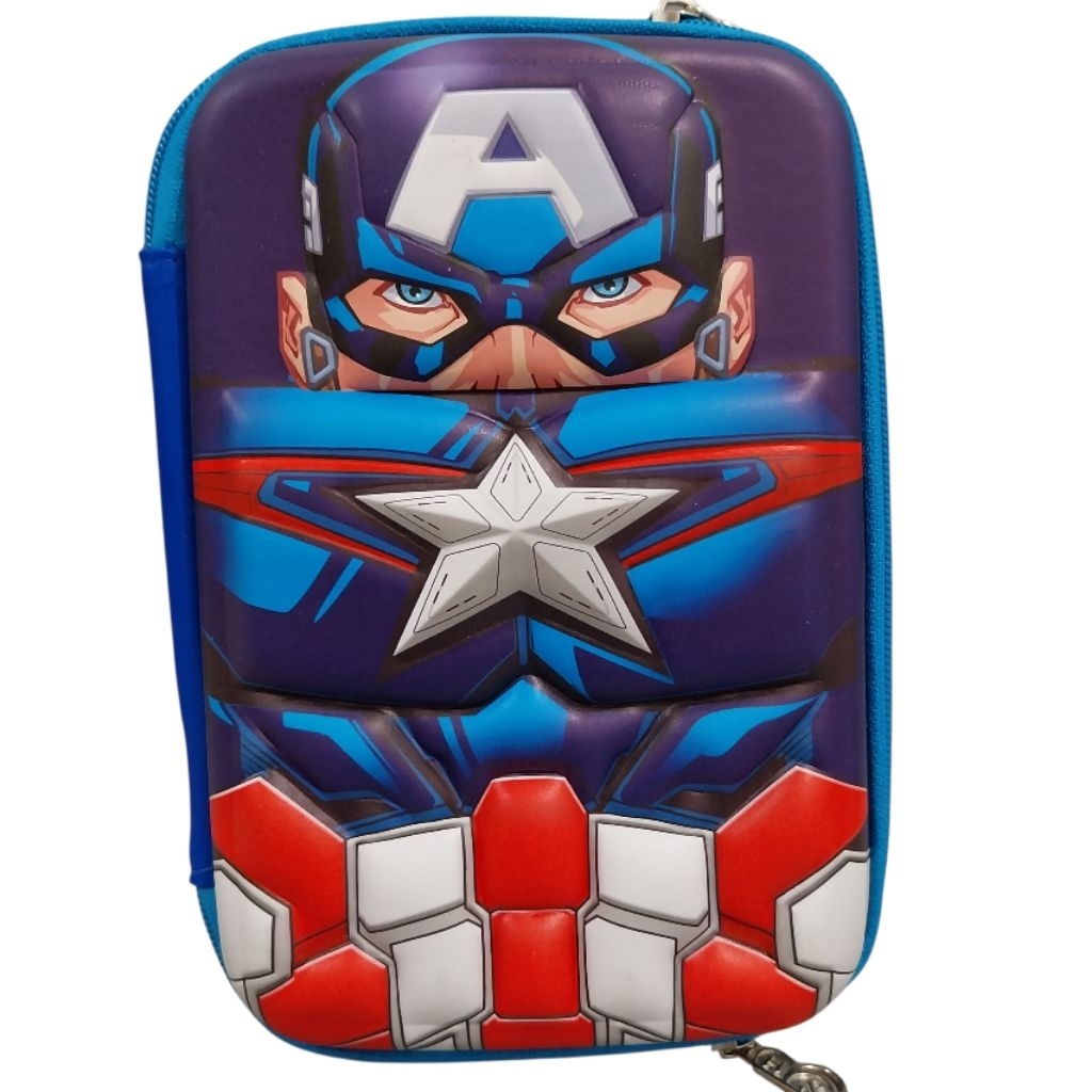 

Kotak Pensil Tempat Pensil anak anak Gambar timbul/Free 1pcs Figure Random