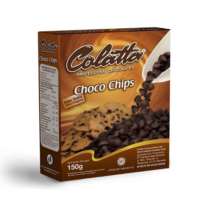 

Colatta Choco Chips 150gr – Chocochip Kerucut