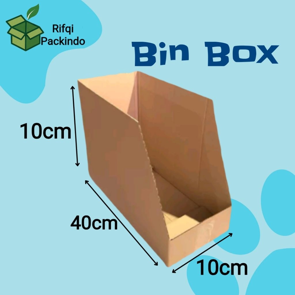 

Kardus Arsip Polos Ukuran 40x10x10cm / Bin Box / Dus Arsip / Box Arsip / Karton