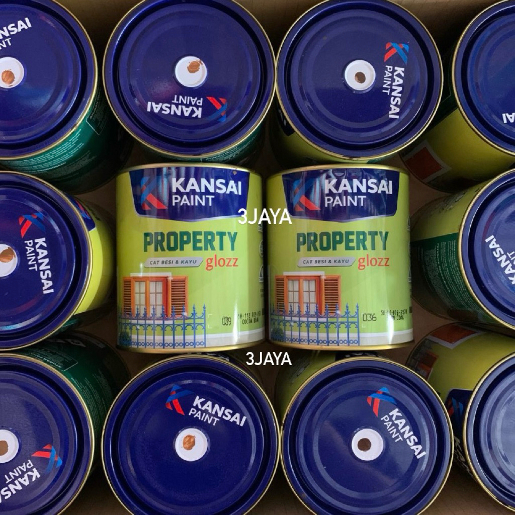 

PROPERTY GLOZZ KANSAI PAINT CAT KAYU BESI 0.8L CEPAT KERING KILAP