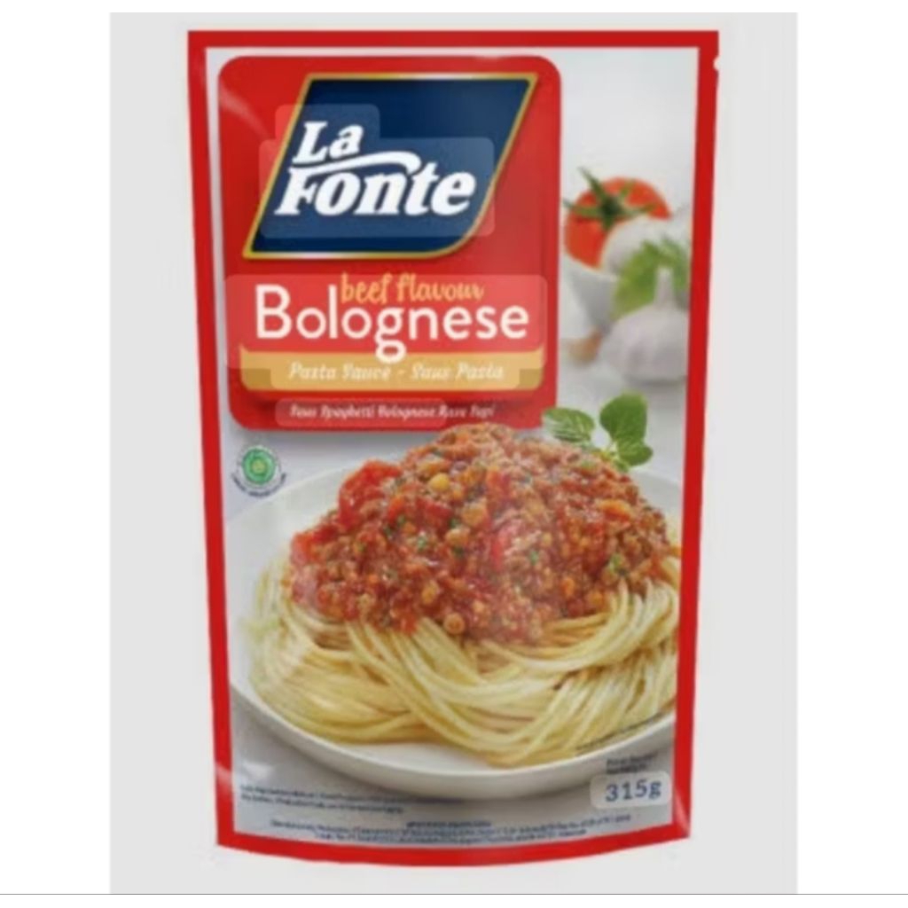 

La Fonte Bolognese Pasta Sauce Saus 315g Halal