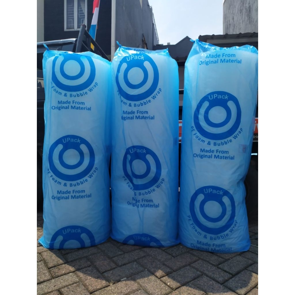 

Bubble Wrap Upack 2.4kg Bening 50 Meter X 125 Cm