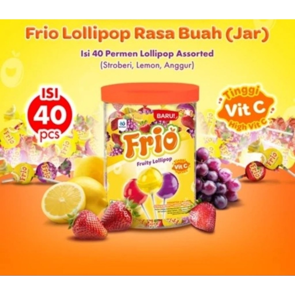

Permen Frio Permen Buah Tinggi Vitamin C