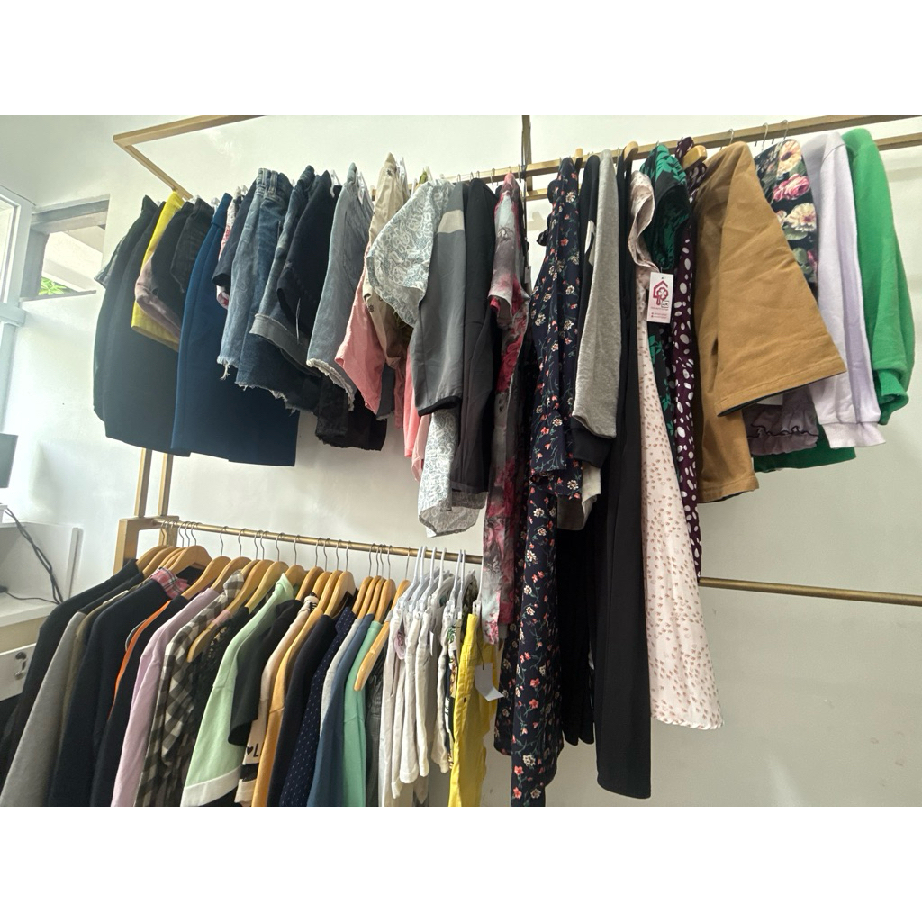 Paket usaha baju second mix