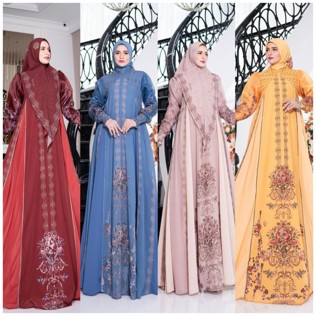 syari Zelda Kiswari  Delisa series original Mariani fashion/Aisya syari
