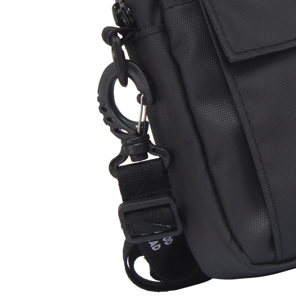 Troy Company Mini Sling Bag Black Kagbe - Tas Selempang Hitam SB 3259