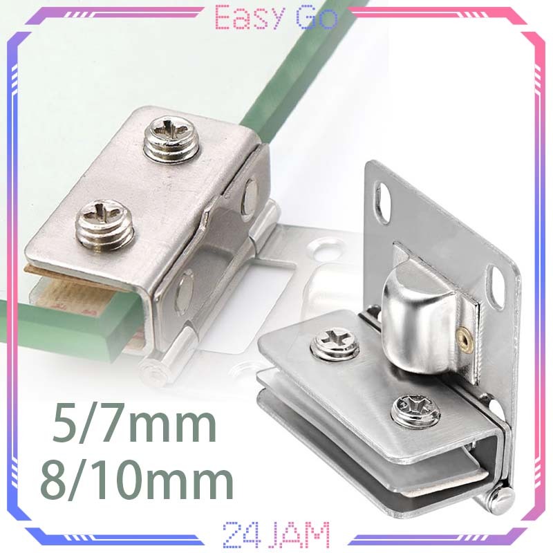 Engsel Pintu Kaca Jepit Engsel Jepit Kaca Stainless Engsel Penjepit Kaca Engsel Lemari Kaca Engsel K