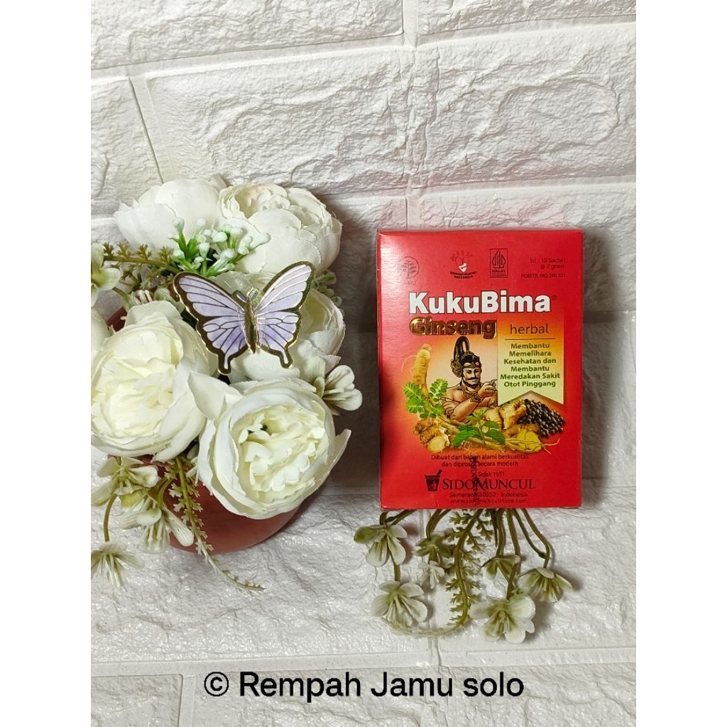 

Jamu KUKU BIMA Gingseng 1 Box isi 10 sachet2