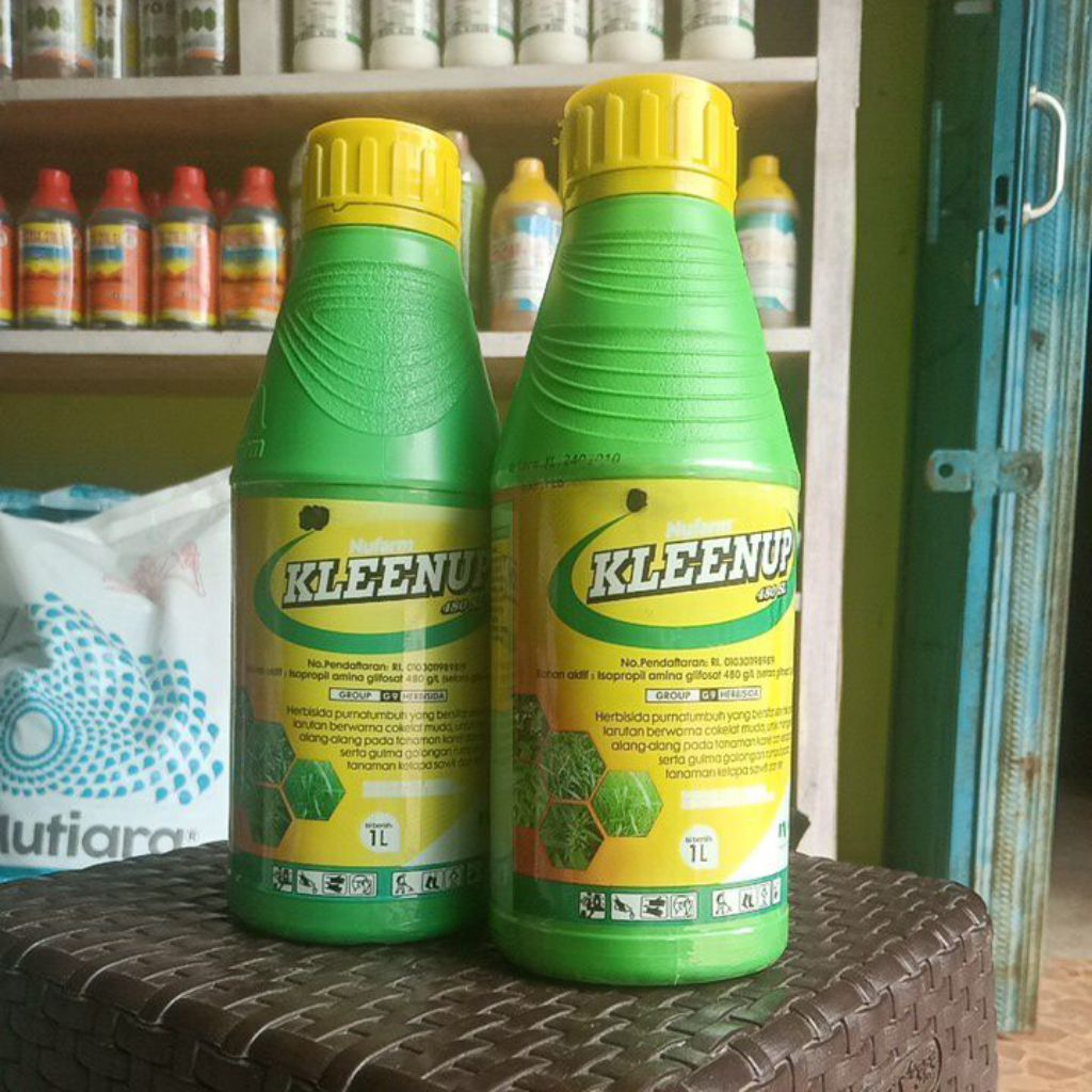 KLEEN UP 480 SL - 1 Liter- Herbisida pembasmi rumput liar . alang alang. dan gulma