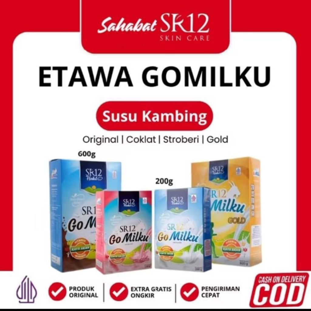 

Susu Etawa gomilku Sr12-untuk kesehatan lambung dan jantung,tumbuh kembang & kecerdasan otak anak
